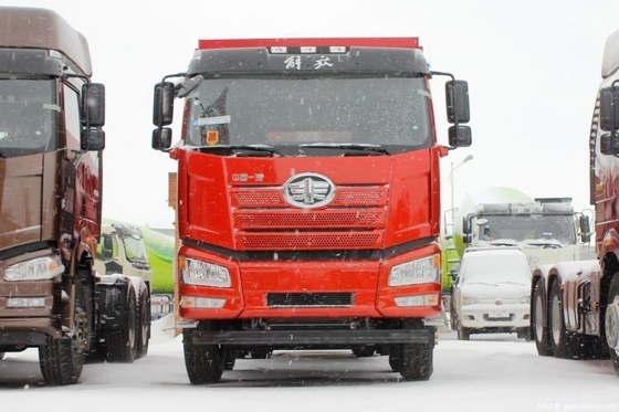 23 핫 부티크 중고차 Faw Jiefang J6P 중량 트럭 500 HP 8X4 8.5m 티퍼 트럭