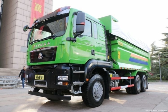 ACC 크루즈 컨트롤 사용된 시노트럭 산데카 시트랙 G7H 무거운 트럭 440 HP 6X4 덤프 트럭