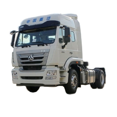 수동 에어컨 및 ACC 장착 340HP 4X2 HOWO 호한 J5G 무거운 트럭 트랙터