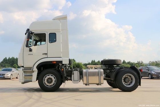 수동 에어컨 및 ACC 장착 340HP 4X2 HOWO 호한 J5G 무거운 트럭 트랙터