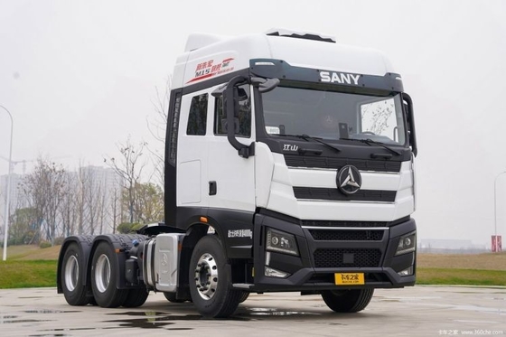 SANY 620 HP 6X4 AMT 자동 트랙터 2인승용 최대 토크 ≥2500Nm