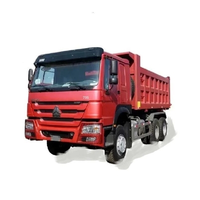 HOWO 무거운 트럭 380 HP 6X4 6m 다목적 운송용 덤프 트럭 내구성