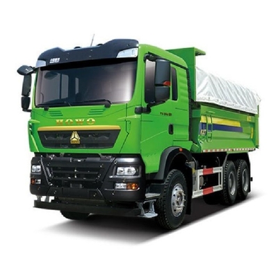 0km 사용 된 HOWO 무거운 트럭 380 HP 6X4 다목적 운송용 덤프 트럭