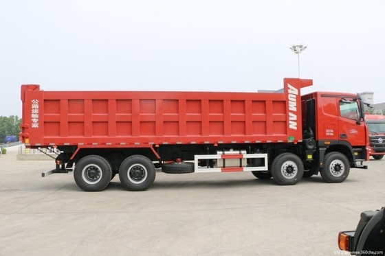 포톤 오만 GTL 9 시리즈 중량 트럭 430 HP 8X4 8.8m WEICHAI 엔진을 가진 덤프 트럭