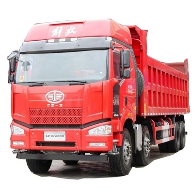 460HP Faw Jiefang J6P 무거운 트럭 8X4 8.8m 무거운 건설 작업용 덤프 트럭
