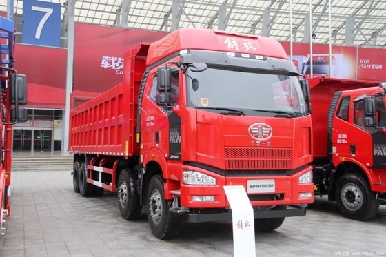 460HP Faw Jiefang J6P 무거운 트럭 8X4 8.8m 무거운 건설 작업용 덤프 트럭