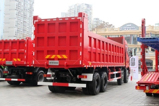 460HP Faw Jiefang J6P 무거운 트럭 8X4 8.8m 무거운 건설 작업용 덤프 트럭