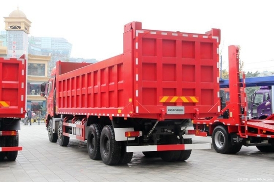 460HP Faw Jiefang J6P 무거운 트럭 8X4 8.8m 무거운 건설 작업용 덤프 트럭