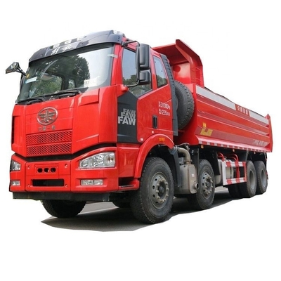 중국 부티크 중고차 Faw Jiefang J6M 280HP 8X4 6.8m 높은 전력 덤프 트럭