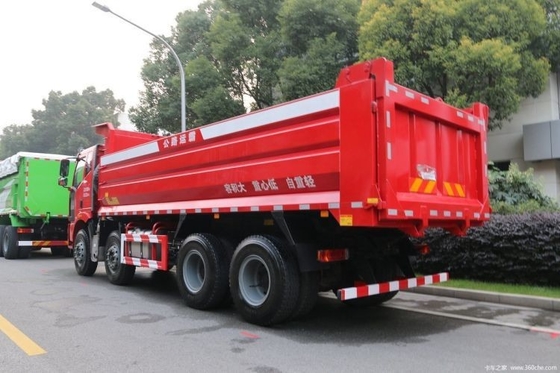 중국 부티크 중고차 Faw Jiefang J6M 280HP 8X4 6.8m 높은 전력 덤프 트럭