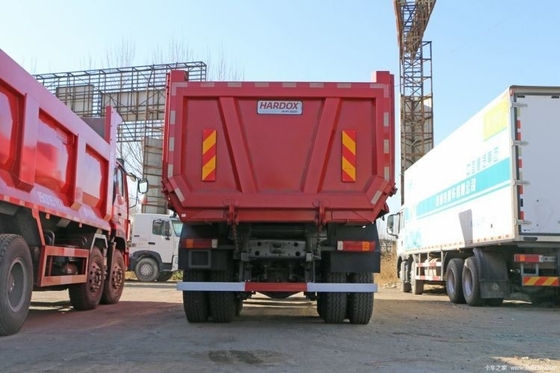 역차 2호 프로 시노트럭 하오한 J7B 340 HP 8X4 7.6m 덤프 트럭