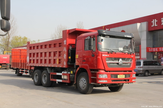 시노트럭 호카 H7 시리즈 336 HP 6X4 5.6m 덤프 트럭