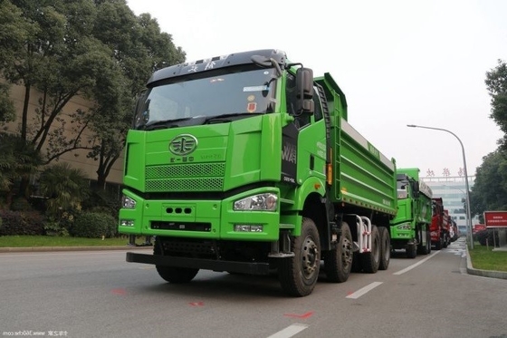 유로 2/3/4/5/6 배출량으로 수출 된 중고 Faw Jiefang J6P 8X4 350HP 덤프 트럭