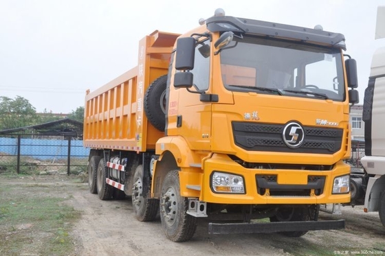 사용된 샤크만 델론 M3000 복합 350 HP 8X4 7m ESC와 함께 덤프 트럭