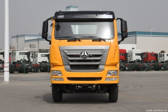 사용된 SinotruK Haohan J5G 340hp 6X4 덤프 트럭 차시 300-400L 연료 탱크 용량