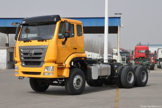 사용된 SinotruK Haohan J5G 340hp 6X4 덤프 트럭 차시 300-400L 연료 탱크 용량