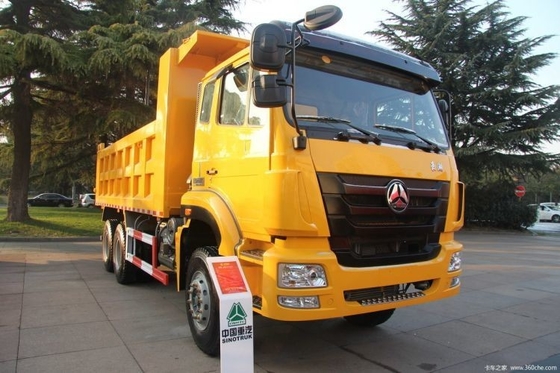 사용된 SinotruK Haohan J5G 340hp 6X4 덤프 트럭 차시 300-400L 연료 탱크 용량