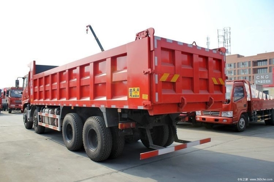 2010년 동펜 상용 트럭 280마력 8X4 7.6m 덤프 트럭 공기 서스펜션 운전석