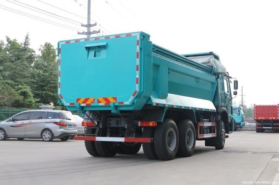 6X4 드라이브 휠 HOWO 무거운 트럭 380hp 5.4m B2B 구매자를 위한 덤프 트럭