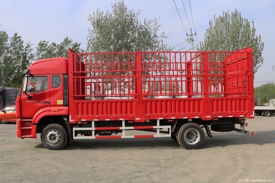 시노트룩 HOWo N5W 중형 카드 220hp 4X2 6.75m 그리드 화물 울타리 할인