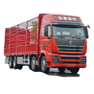 SINOTRUCK HOWO TH7 460HP 8X4 무거운 트럭 9.5m 창고 네트워크와 멀티미디어 시스템