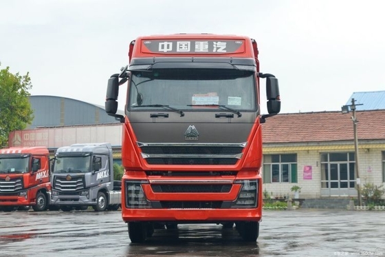 SINOTRUCK HOWO TH7 460HP 8X4 무거운 트럭 9.5m 창고 네트워크와 멀티미디어 시스템