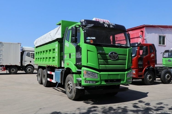 6X4 휠 디젤 FAW Jiefang J6P 무거운 트럭 420HP 5.8m 덤프 트럭 연료 엔진