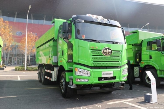 FAW Jiefang J6P 무거운 트럭 390HP 6X4 5.6m 무거운 짐 운송용 덤프 트럭