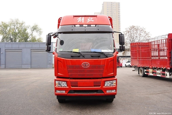자동 에어컨 Faw Jiefang J6L Zhongka Chuangfu 220HP 4X2 6.8m 중고용 트럭