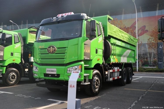 중고품 부티크 FAW Jiefang J6P 무거운 트럭 390hp 6X4 5.6m 시장에 덤프 트럭