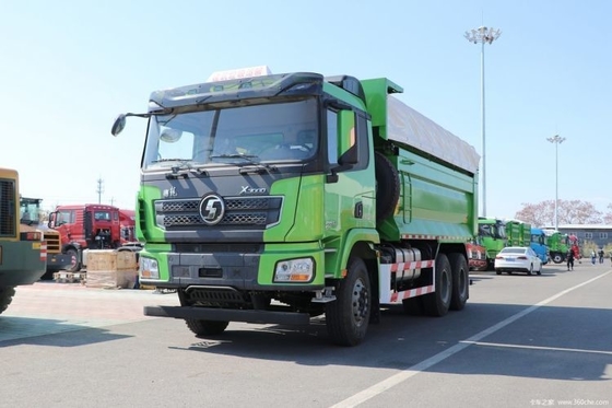 사용된 샤크만 델론 X3000 400 HP 6X4 5.8m 자동 에어컨을 갖춘 덤프 트럭