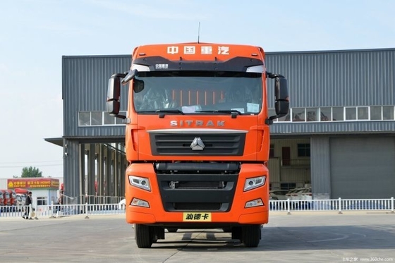 중고 Sinotruk SITRAK G7 330hp 6X2 8.6m 그리드형 트럭 울타리 트럭