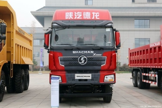 저렴한 판매 사용 된 0 Km Shacman Delong X3000 336 HP 6X4 5.6m 2 명의 승객을위한 덤프 트럭