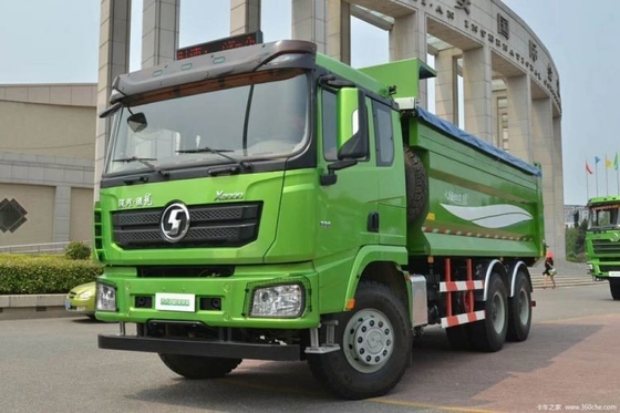 저렴한 판매 사용 된 0 Km Shacman Delong X3000 336 HP 6X4 5.6m 2 명의 승객을위한 덤프 트럭
