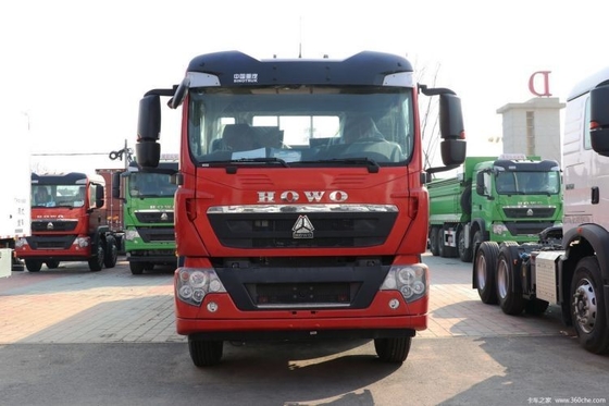 시노트룩 HOWO TX 중량 트럭 310 HP 6X2 8.6 m 반 줄 좌석 줄과 함께 장애물 트럭
