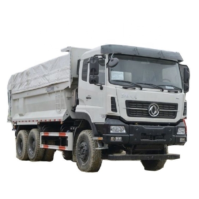 중고용 천롱 KC 트럭 350HP 6X4 5.4m 덤프 트럭 멀티미디어 시스템과 ABS