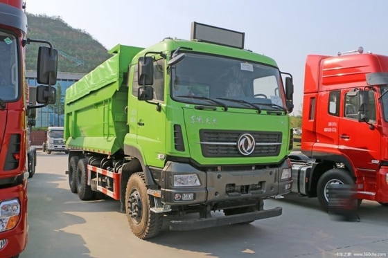 유로 5 동펜 티안롱 KC 6X4 6 미터 덤프 트럭과 FAST 변속기 상자 385HP