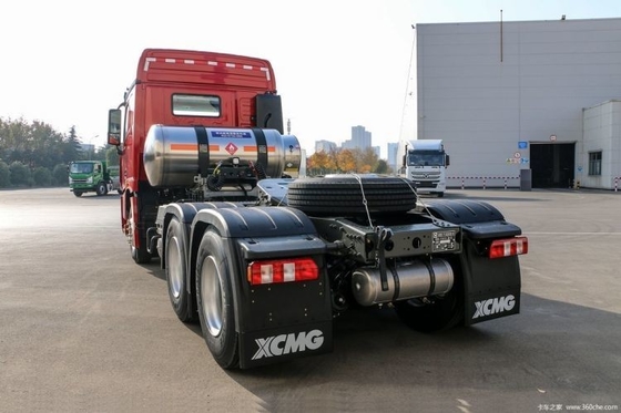 Xugong Hanfeng G7 480hp 6X4 LNG 트랙터 트럭 두 명의 승객을위한 머리가 뜨겁고 디젤