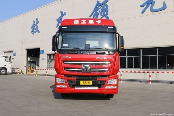 Xugong Hanfeng G7 480hp 6X4 LNG 트랙터 트럭 두 명의 승객을위한 머리가 뜨겁고 디젤