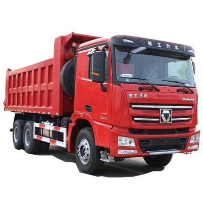 중고용 Xugong Hanfeng G7 375hp 6X4 5.8m 덤프 트럭 중량 세그먼트 디젤 연료 종류