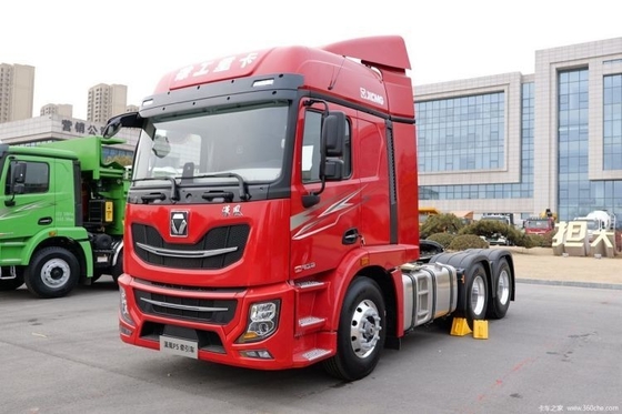 10 타이어 번호 유로 6 Xugong Hanfeng P5 430 HP 6X4 트랙터 트럭