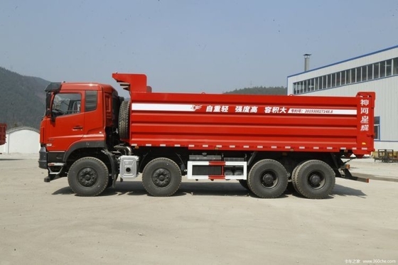 450hp 동펜 상용 차량 천롱 KC 8X4 8.6m 사용 자동차 딜러용 덤프 트럭