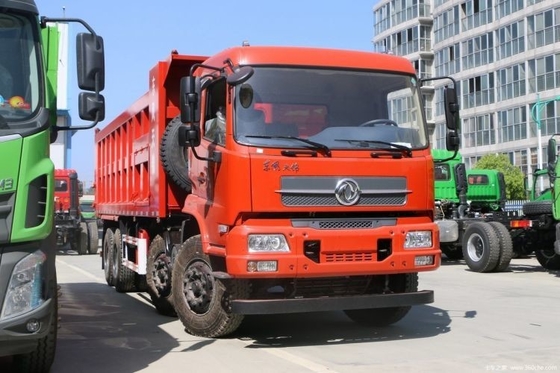 핫 중고품 둥펜 천진 310 HP 8X4 6 실린더와 6.5m 덤프 트럭