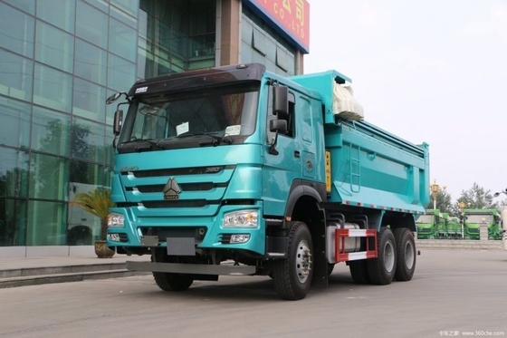 6x4 뜨거운 중고용 시노트럭 HOWO 무거운 트럭 380 HP 6X4 5.4m 덤프 트럭