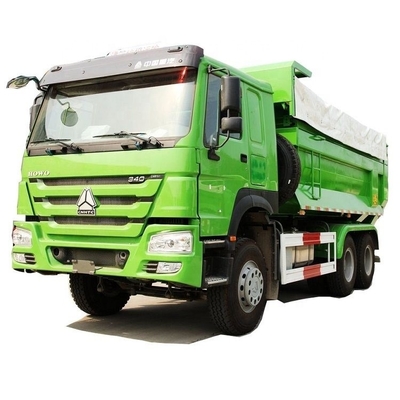멀티미디어 시스템 340 HP 6X4 5.6m Sinotruk HOWO 무거운 트럭을 위한 덤프 트럭