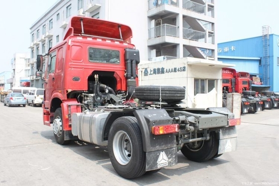 시노트룩 HOWO 290 HP 4X2 트랙터 트럭 사용 트럭 최종 물류 솔루션을위한 트랙터