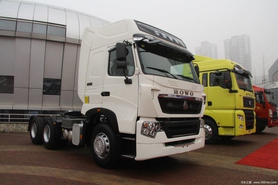 중국 부티크 중고차 시노트럭 HOWO T6G 6X4 트랙터 트럭 380HP 전력