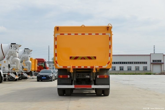 자동 에어컨 23 Sinotruk HOWO TX 440 HP 8X4 6.5m 사용 된 트럭용 덤프 트럭