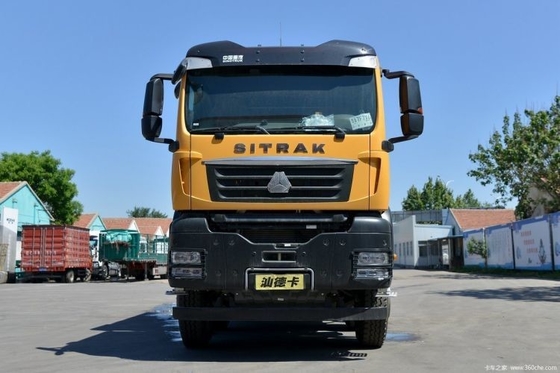 부티크 중고 Sinotruk SITRAK G7W 400hp 8X4 6.8m 6.2-8m 화물 탱크와 함께 덤프 트럭