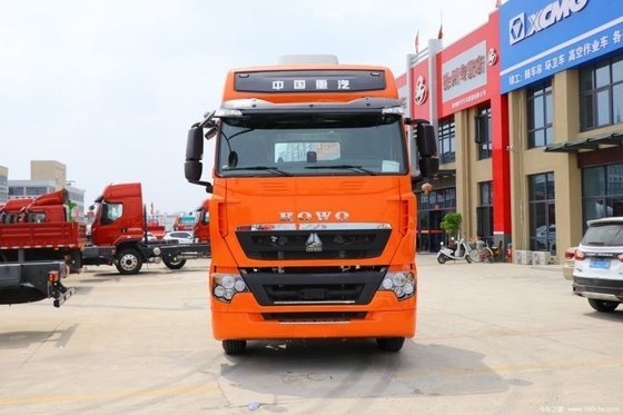 사용 된 HOWO-T7H 400마력 및 수동 변속기와 무거운 트럭